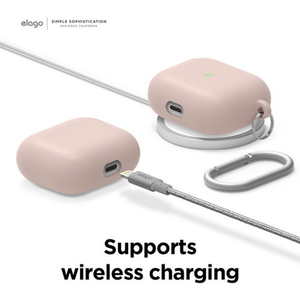 elago AirPods 3用ハイブリッドケース ピンク EL_AP3CSSCLG_PK-イメージ5