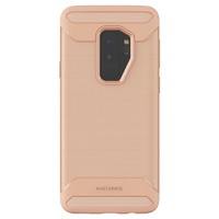 Matchnine Galaxy S9+用ケース JELLO RUGGED ピンク MN89777S9P