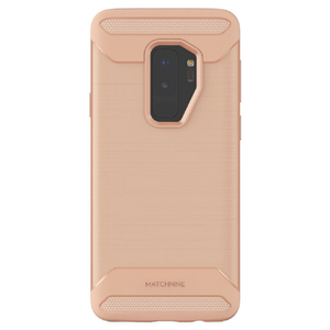 Matchnine Galaxy S9+用ケース JELLO RUGGED ピンク MN89777S9P-イメージ1