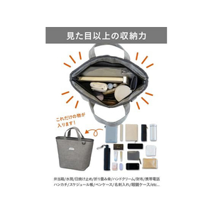 シービージャパン 保冷ランチトート BOCCA アッシュグレー FC914MV-イメージ4