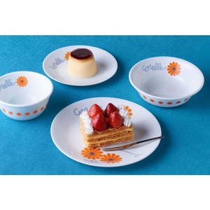 パール金属 コレール オレンジマーガレット 小皿 箱売 5枚セット FC720RH-CP-9081-イメージ2