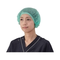 竹虎 サージキャップ ジャバラタイプ グリーン 100枚入 0 76187 FC541VD-3847573