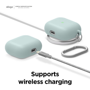elago AirPods 3用ハイブリッドケース ミント EL_AP3CSSCLG_MT-イメージ5