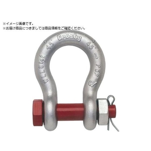 Crosby/シャックル ボルトナット・バウ 1t G2130-10 FC334YW-1150044-イメージ1