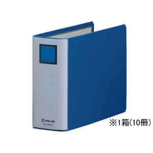 キングジム スーパードッチ脱・着イージー A5ヨコ とじ厚50 10冊 1箱(10冊) F845409-2445Aｱｵ-イメージ1