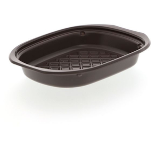 BakeQ ベイクック 本体 オーバルロースター500 茶 50個 FC639SE-004409104-イメージ3