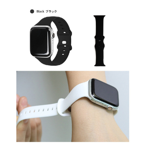 EGARDEN Apple Watch 49/46/45/44/42mm用SILICONE BAND ライラック EGD21779AWLL-イメージ17