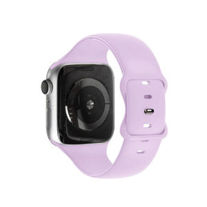 EGARDEN Apple Watch 49/46/45/44/42mm用SILICONE BAND ライラック EGD21779AWLL-イメージ2