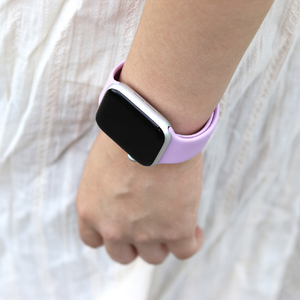 EGARDEN Apple Watch 49/46/45/44/42mm用SILICONE BAND ライラック EGD21779AWLL-イメージ4