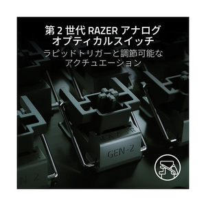 RAZER ゲーミングキーボード Huntsman V3 Pro Tenkeyless JP RZ03-04981300-R3J1-イメージ4