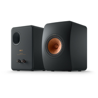 スピーカー・ウーファー KEF LS50 KEF LS50 META BLACK N Metamaterial 搭載 HiFi ラウドスピーカー