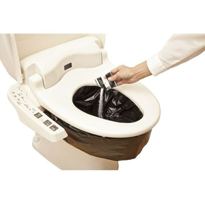 トイレ凝固剤 100回分 簡易トイレ(災害用)イデアルサービス 100袋 FCG391A-24-7406-00-イメージ1