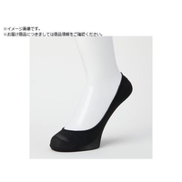 okamoto/ココピタさらっと実感無地浅履き丸編み23-25ブラッ FC758VU-5077833