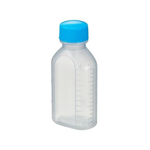 エムアイケミカル 投薬瓶PPB(未滅菌)少数包装 プラスチック薬瓶 08-2850-2202 キャップ:青 60CC(10ポンイリ) FCG607T-08-2850-2202-イメージ1