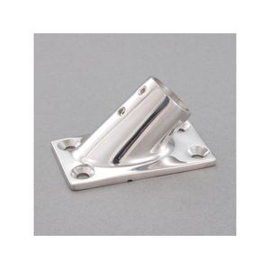 エスコ 25mm パイプ用アングルベース ステンレス製 FCW1153-EA951EW-152-イメージ1