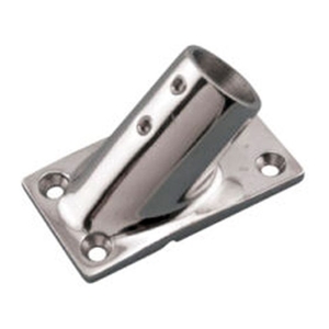 エスコ 25mm パイプ用アングルベース ステンレス製 FCW1153-EA951EW-152-イメージ2
