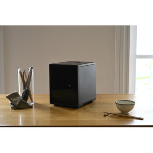 YAMAZEN キューブ型炊飯器 5．5合 ブラック YJS-CM102-B-イメージ2