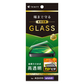 トリニティ AQUOS wish6用 高透明 画面保護強化ガラス カドピタ TR-AQ26W-GLI-CSCC