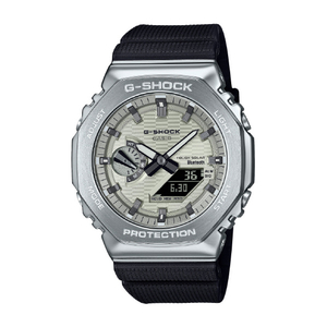 カシオ G-SHOCK シルバー/ライトイエローゴールド GBM-2100A-8BJF-イメージ1