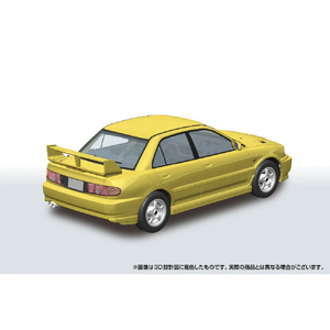 アオシマ 1/24CE9A ランサーGSRエボリューションIII 1995 ダンデライオンイエロー 04DYﾗﾝｻ-ｴﾎﾞﾘﾕ-ｼﾖﾝ3Dｲｴﾛ--イメージ2