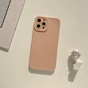 GAACAL iPhone 14用カメラ保護マットTPUケース オレンジ P00212OQ-イメージ2