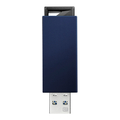 I・Oデータ USB3．0/2．0対応 ノック式USBメモリー(16GB) ブルー U3-PSH16G/B