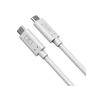 CIO PD 100W Type-C to Type-C ケーブル 1m ホワイト CIO-CCPD100W-1-WH CIO PD 100W Type-C to Type-C ケーブル 1m ホワイト CIO-CCPD100W-1-WH