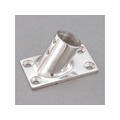 エスコ 25mm パイプ用アングルベース ステンレス製 FCW1154-EA951EW-153