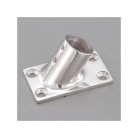 エスコ 25mm パイプ用アングルベース ステンレス製 FCW1154-EA951EW-153