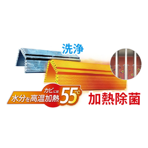 富士通ゼネラル 「工事代金別」 8畳向け 冷暖房エアコン e angle select ノクリアEEシリーズ Cシリーズ AS-255SEE5S-イメージ5