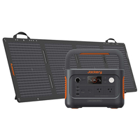 Jackery ポータブル電源セット Jackery Solar Generator 600Plus 100W mini JSG-0610A