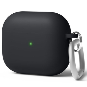 elago AirPods 3用ハイブリッドケース ブラック EL_AP3CSSCLG_BK-イメージ1