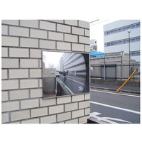 コミー FFミラー車出口[接着タイプ] 320×250 320250400R相当接着／両面テープ止め5.8mm FC284HG-3953815