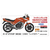 ハセガワ 1/12 ホンダ VT250F (MC08) (1984) “レッドカラー” 21780ﾎﾝﾀﾞVT250Fﾚﾂﾄﾞｶﾗ--イメージ1