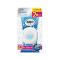 エステー 消臭力 コンパクト トイレ用 つけかえ2個セット リフレッシュサボン FC037PW