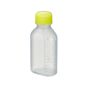 エムアイケミカル 投薬瓶PPB(未滅菌)少数包装 プラスチック薬瓶 08-2850-2204 キャップ:黄 60CC(10ポンイリ) FCG608H-08-2850-2204-イメージ1