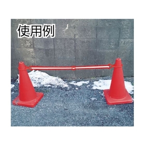 仙台銘板 高輝度反射コーンテープ 蛍光オレンジ FC152GY-8184891-イメージ2