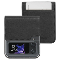 araree Galaxy Z Flip4用ケース Mustang Diary ブラック AR24781GZFP3BK