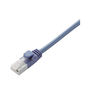 エレコム ツメ折れ防止クロスケーブル(Cat5E準拠)(2m) ブルー LD-CTXT/BU20-イメージ1