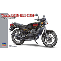 ハセガワ 1/12 ヤマハ RZ250 (4L3)(1980) “ブラックカラー” 21781ﾔﾏﾊRZ250ﾌﾞﾗﾂｸｶﾗ-