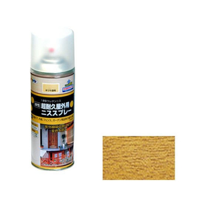 アサヒペン 屋外用ニススプレー 300ml 半ツヤ透明 FC952PJ-イメージ1