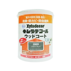 カンペハピオ 水性XDウッドコートS シルバグレイ0.7L FC759HW-1528785-イメージ1