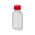エムアイケミカル 投薬瓶PPB(未滅菌)少数包装 プラスチック薬瓶 08-2850-2205 キャップ:赤 60CC(10ポンイリ) FCG608T-08-2850-2205