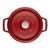 Staub ココットラウンド20cm Staub チェリー Z1033-330-0ﾗｳﾝﾄﾞ20CMﾁｴﾘ--イメージ2