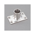 エスコ 25mm パイプ用アングルベース ステンレス製 FCW1155-EA951EW-154