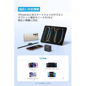 Anker Zolo Charger (70W, 4 Ports) ブラック A121CN11-イメージ7