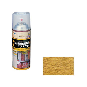 アサヒペン 屋外用ニススプレー 300ml 透明(クリヤ) FC953PJ-イメージ1