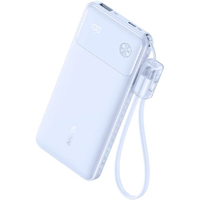 Anker Power Bank (10000mAh, 22．5W, 2 Ports) パープル A1388NV1