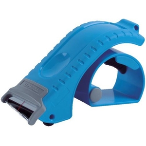トラスコ中山 TRUSCO 樹脂製エルゴテープカッター エコノミータイプ スカイブルー色 FC048FW-8291370-イメージ1