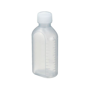 エムアイケミカル 投薬瓶PPB(未滅菌)少数包装 プラスチック 08-2850-2301 キャップ白PE 100CC 10本 FCG609H-08-2850-2301-イメージ1
